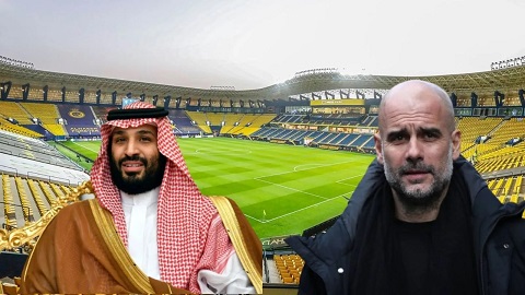 Pep Guardiola e ngại tiềm lực của người Saudi Arabia